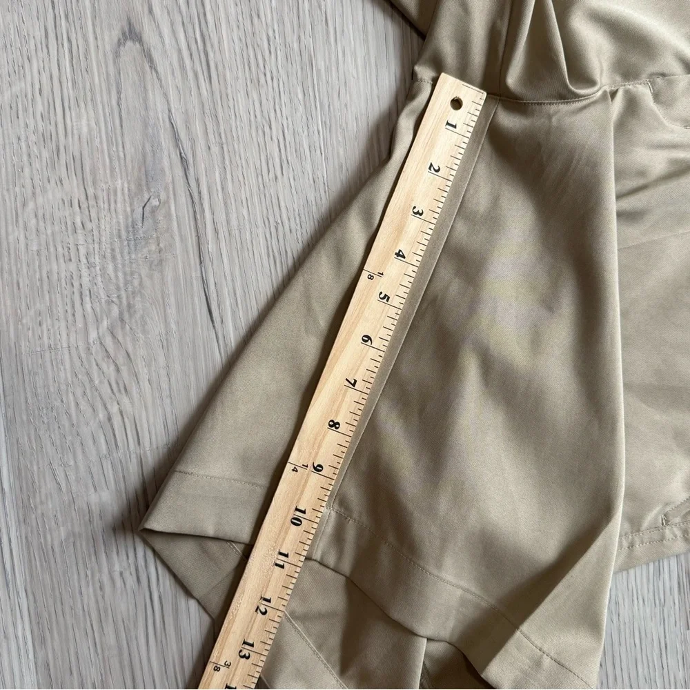 Nike Tan Flat Front Men's Shorts